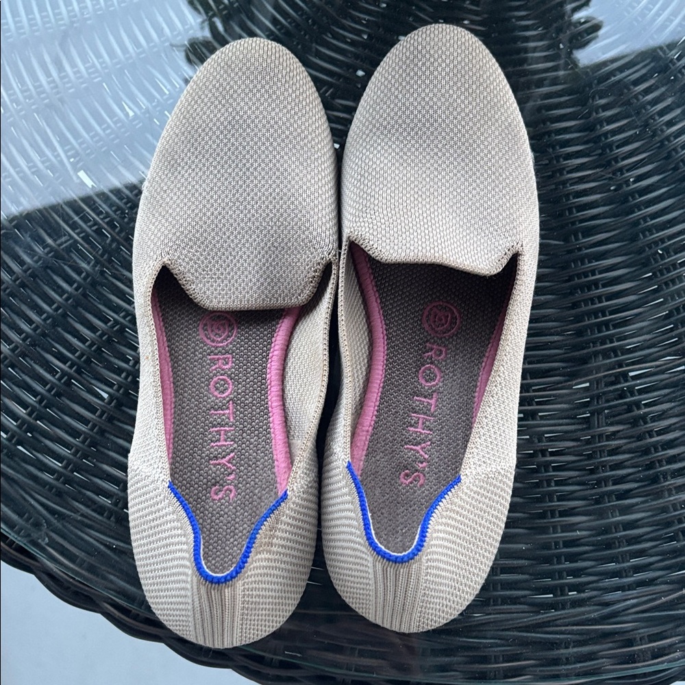Rothy’s tan flats - Picture 5 of 16
